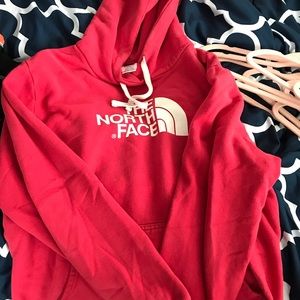 The North Face Hoodie- Pink XL